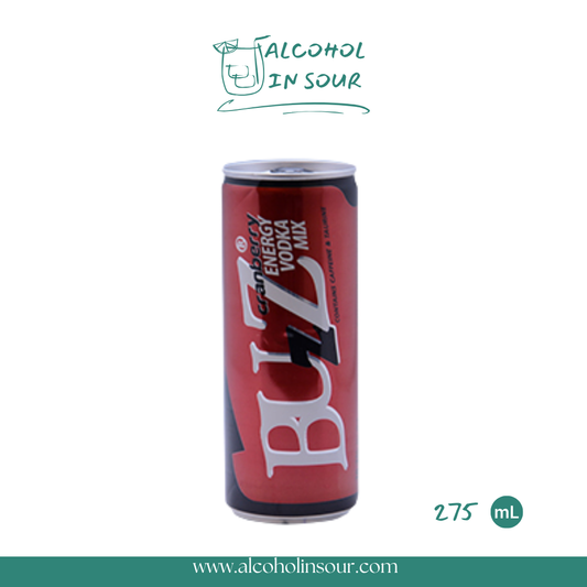 Buzz Can Cranberry 10%